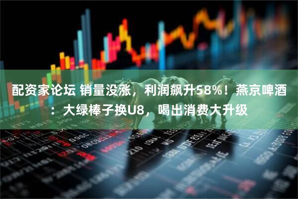 配资家论坛 销量没涨，利润飙升58%！燕京啤酒：大绿棒子换U8，喝出消费大升级